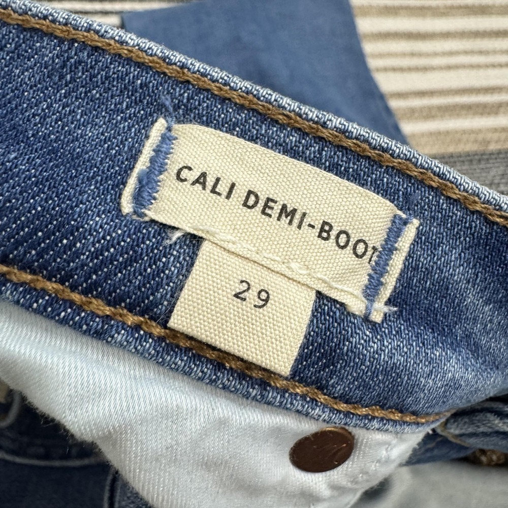 Madewell Cali Demi-Boot Jeans Women's 29 Dorrance Wash High Rise Bootcut Denim - Picture 9 of 16